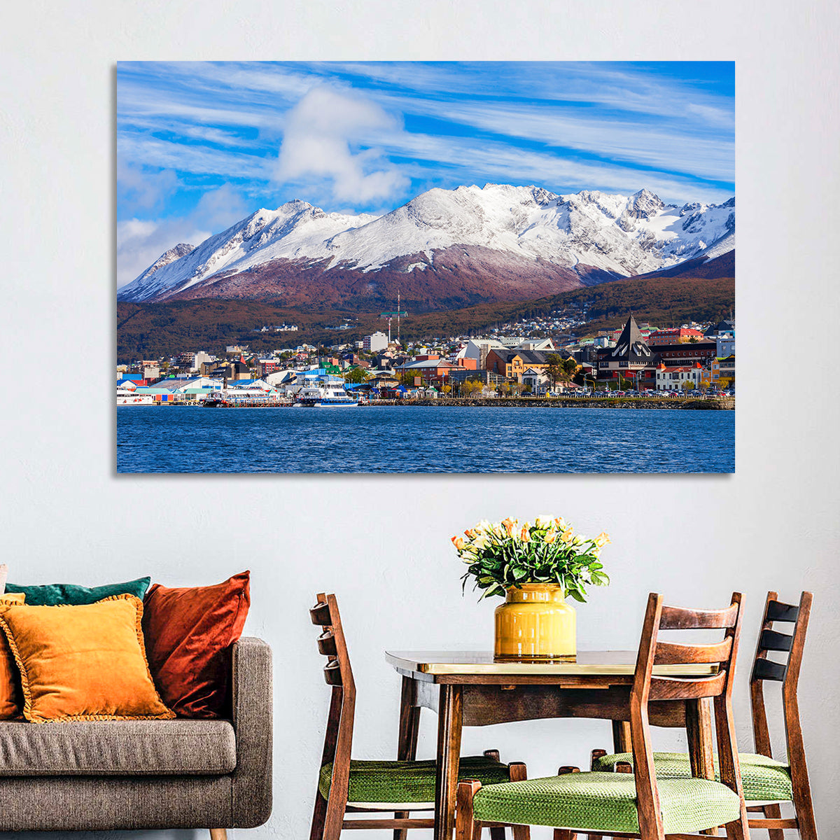 Ushuaia Harbor View Wall Art