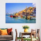 Old Jaffa Harbor Wall Art