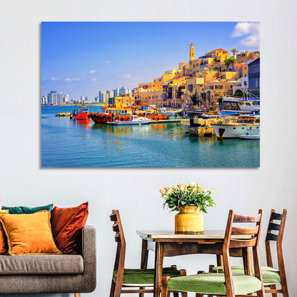 Old Jaffa Harbor Wall Art
