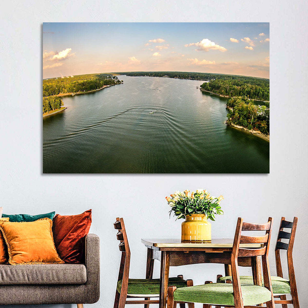 Lake Wylie Golden Hour Wall Art