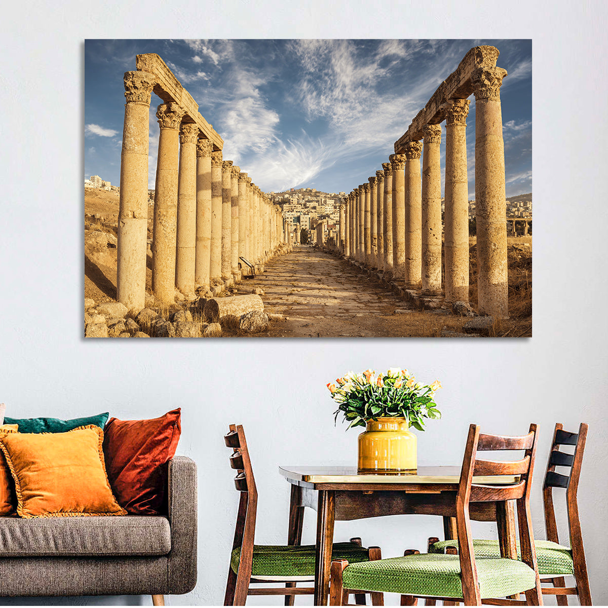 Cardo Maximus, Jerash Wall Art