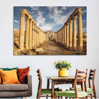 Cardo Maximus, Jerash Wall Art