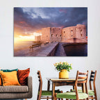 Fort Bokar at Sunset, Dubrovnik Wall Art
