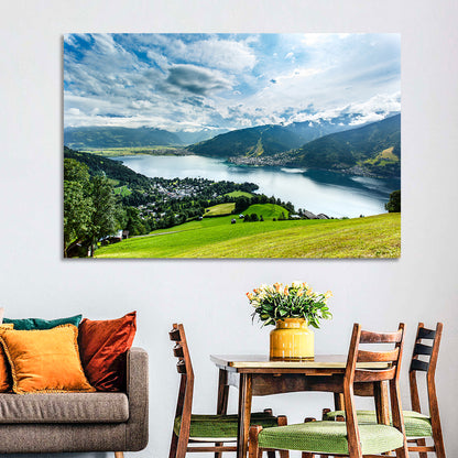 Zell Am See Panorama Wall Art