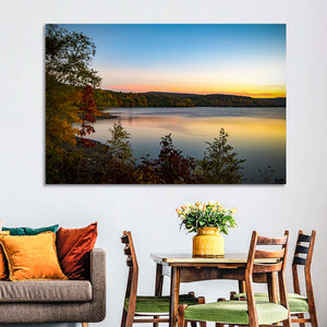 Lake Scranton Sunset Wall Art