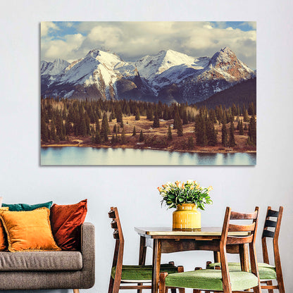 Snow-capped Colorado Rockies Wall Art
