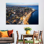 Beirut Corniche at Dusk Wall Art