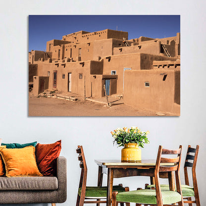 Taos Pueblo North House Wall Art