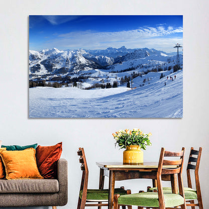 Nassfeld Ski Resort View Wall Art