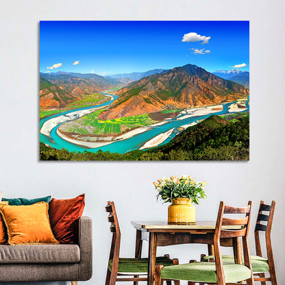 First Bend of the Yangtze, Lijiang Wall Art