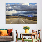 I-15 Idaho Highway Wall Art