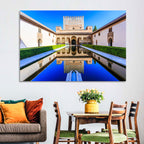 Court of the Myrtles, Alhambra Granada Wall Art