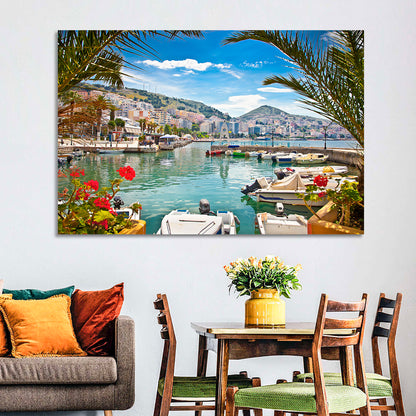 Saranda Harbor View Wall Art
