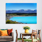 Lake Pukaki Turquoise View Wall Art