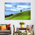 Talish Hillside with Lone Tree Wall Art