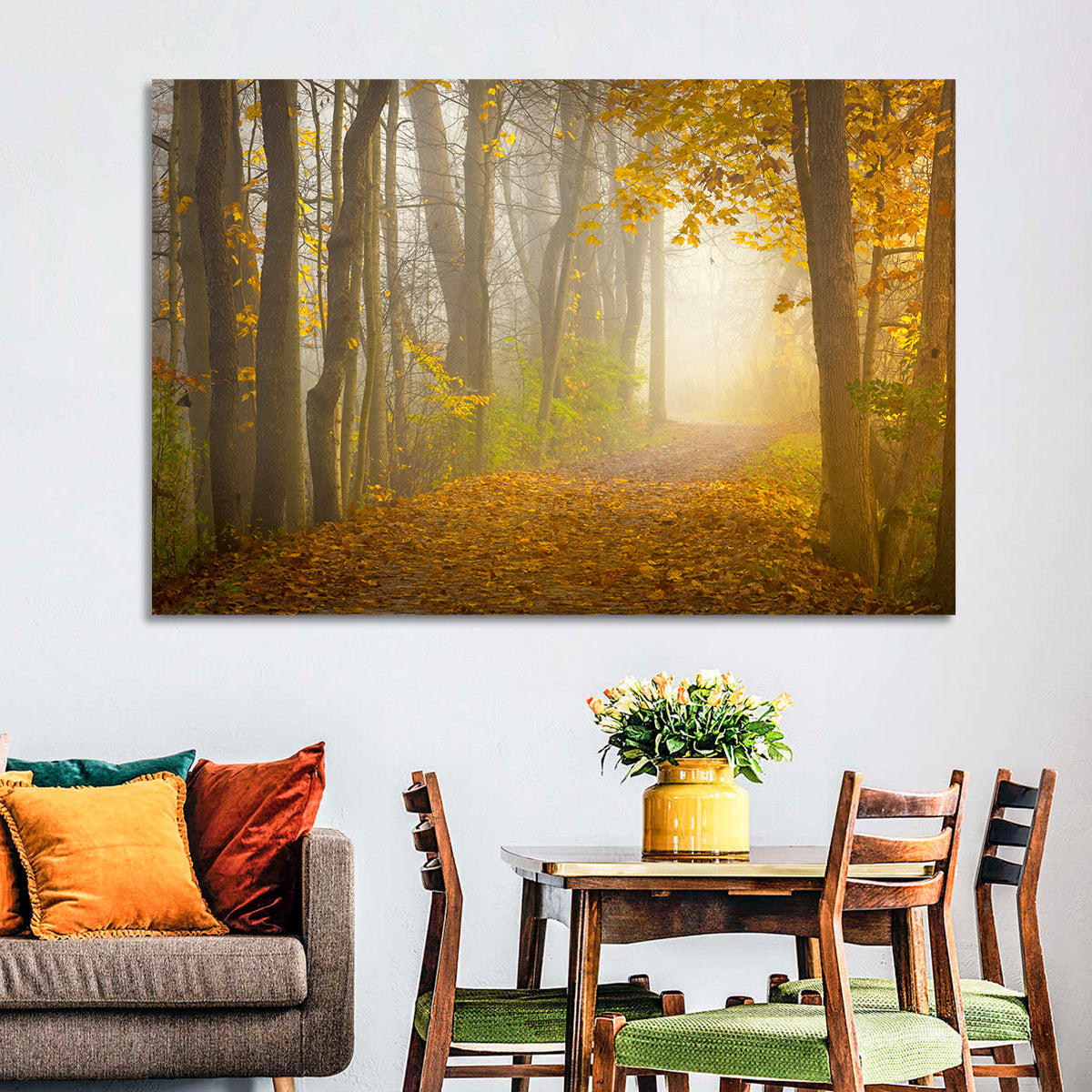 Cuyahoga Valley Autumn Path Wall Art