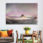 Aurora Over Kirkjufell Wall Art