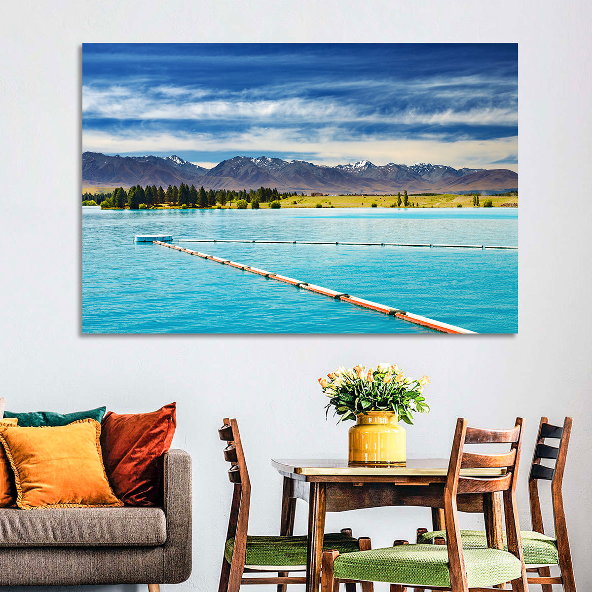 Lake Ruataniwha Landscape Wall Art