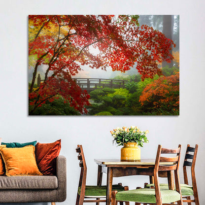 Moon Bridge Portland  Wall Art