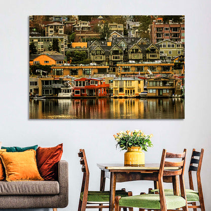 South Lake Union Reflections Wall Art