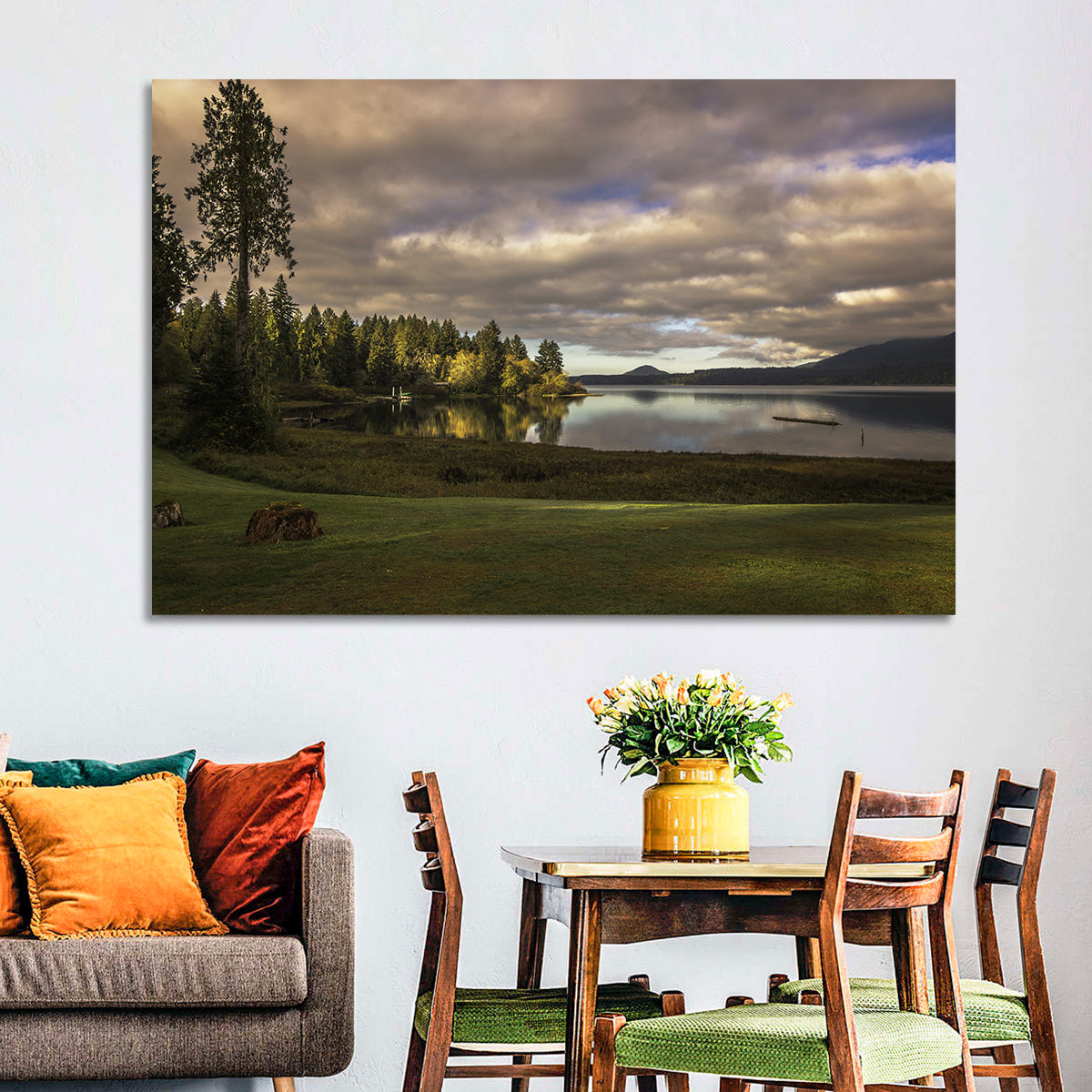 Lake Quinault Reflections Wall Art