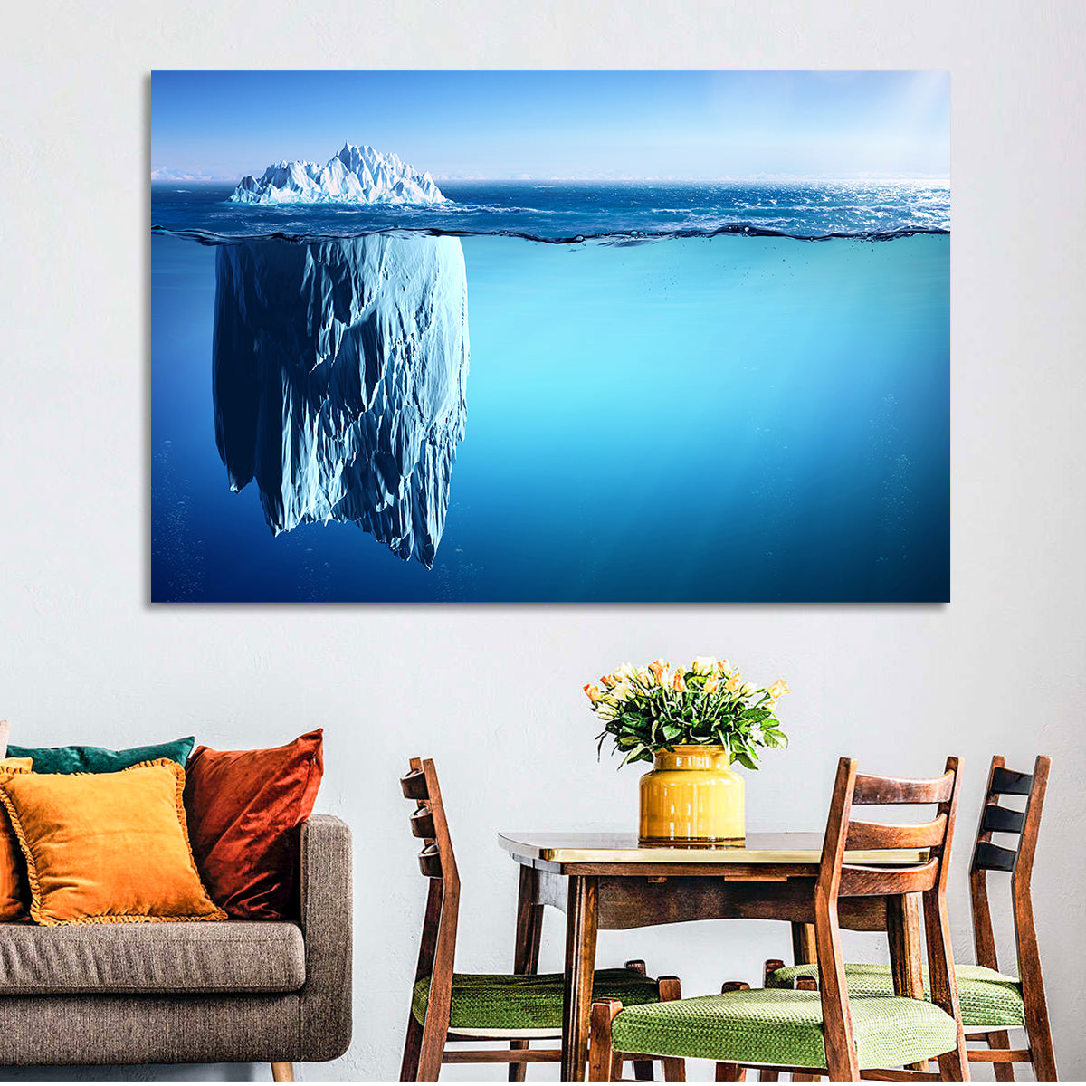 Floating Iceberg Wall Art