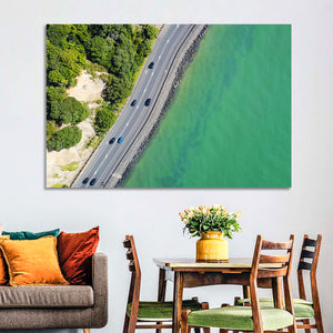 Auckland Coastal Highway Wall Art