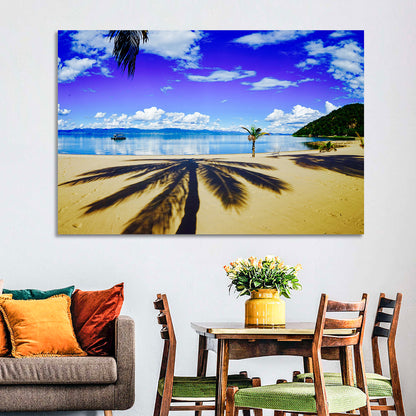 Lake Malawi Palm Shadow Wall Art