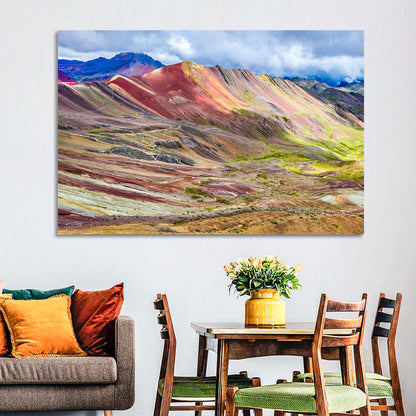 Vinicunca Rainbow Mountain Peru Wall Art