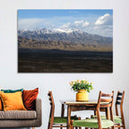 Snow-capped Afghan Mountains Wall Art