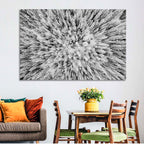Snowy Aerial Forest Wall Art