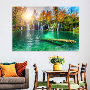 Plitvice National Park Waterfalls Wall Art