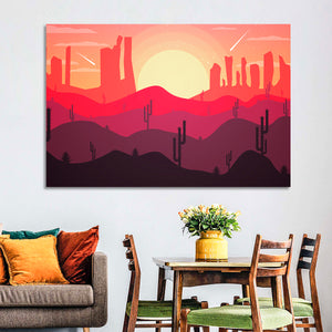 Desert Cactuses Wall Art