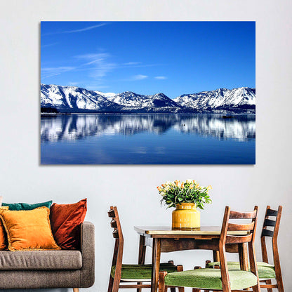 Lake Tahoe Mountain Reflection Wall Art