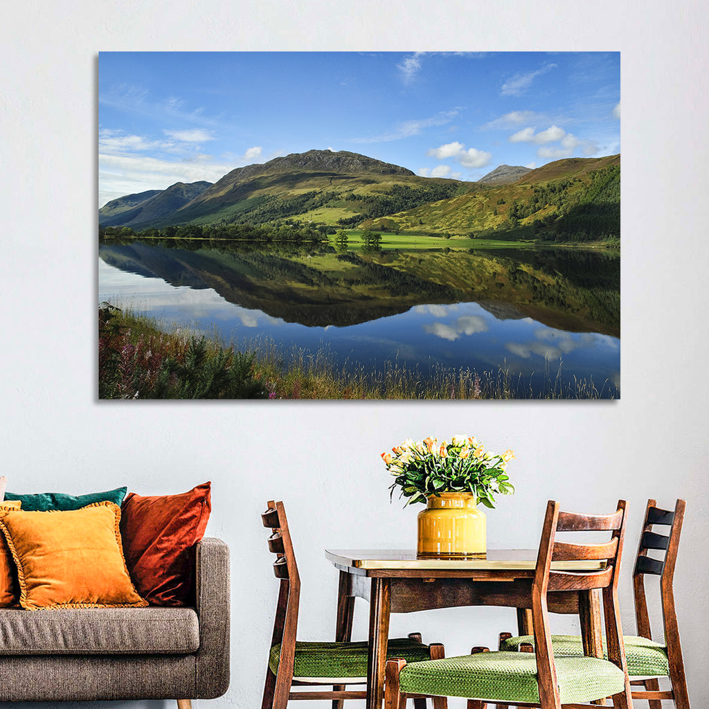 Irish Lake Reflection Wall Art