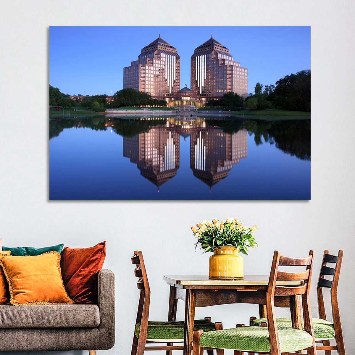 Carlson Towers at Dusk Wall Art