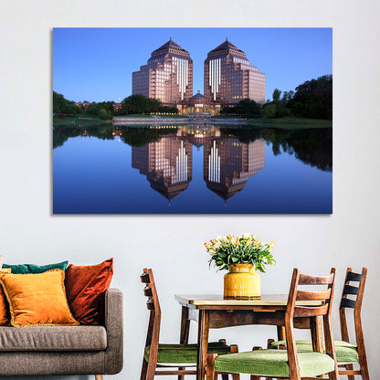 Carlson Towers at Dusk Wall Art