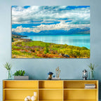 Turquoise Lake Pukaki with Mount Cook Wall Art