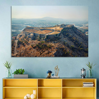 Rozafa Castle Aerial View Wall Art
