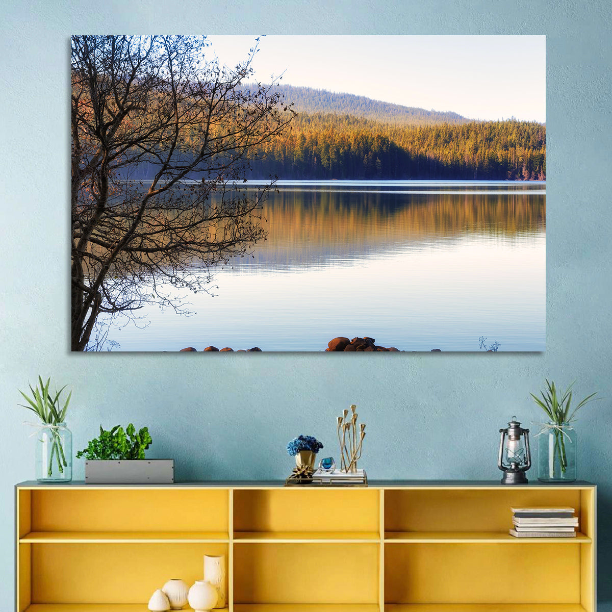 Dawn at Odell Lake Wall Art