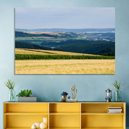 Village Grainfields Wall Art