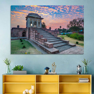 Historic Mandu Landmark Wall Art