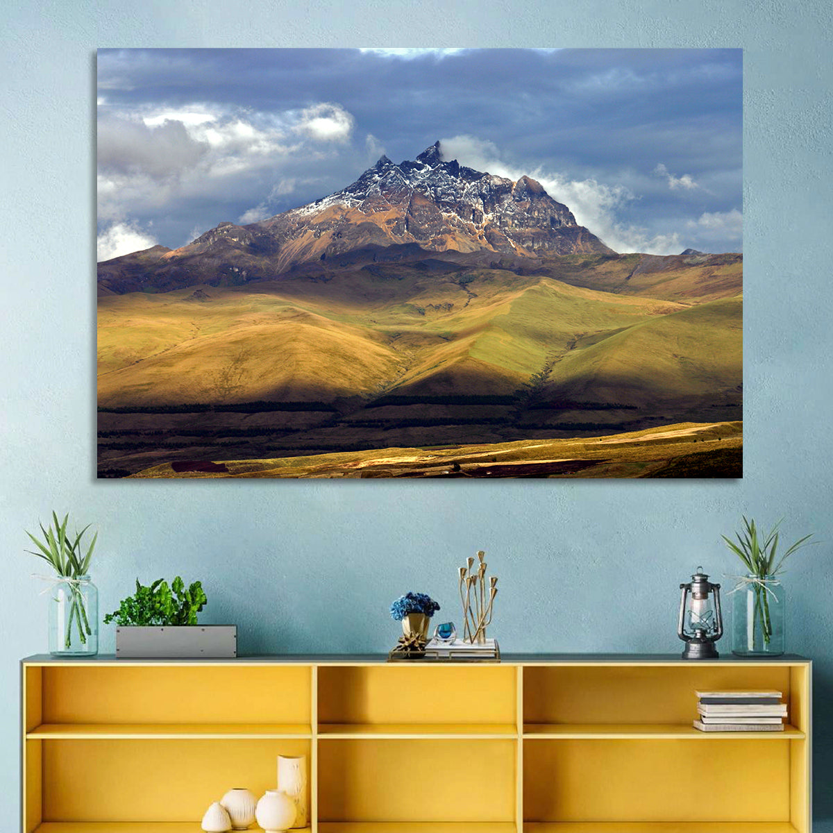 Antisana Volcano Landscape Wall Art