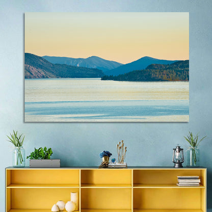 Lake Pend Oreille at Golden Hour Wall Art