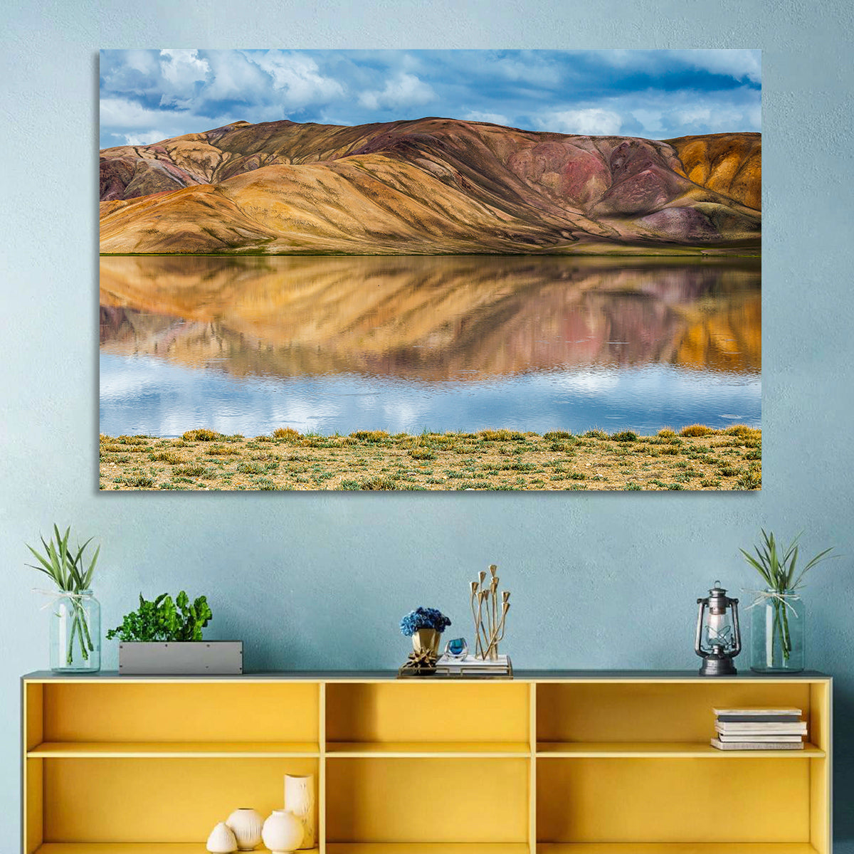 Bulunkul Lake Reflection Wall Art
