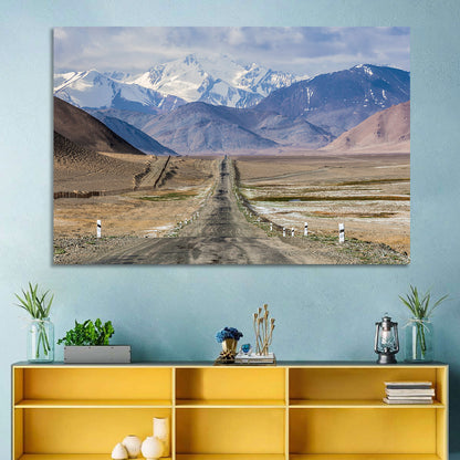 Pamir Mountain Road Wall Art