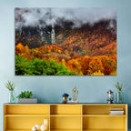 Misty Carpathian Autumn Wall Art