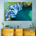 Shifen Waterfall Aerial Wall Art