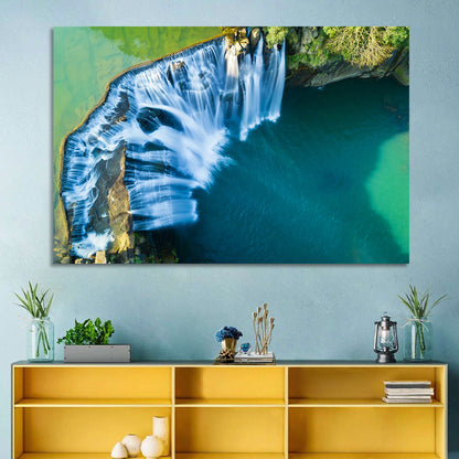 Shifen Waterfall Aerial Wall Art