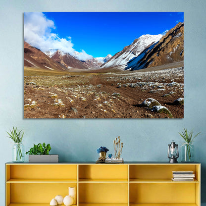 Mount Aconcagua Valley View Wall Art